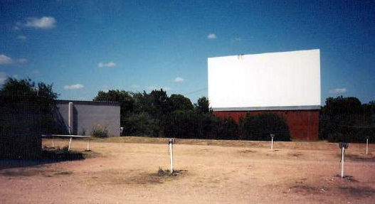 Abandoned drive in theater