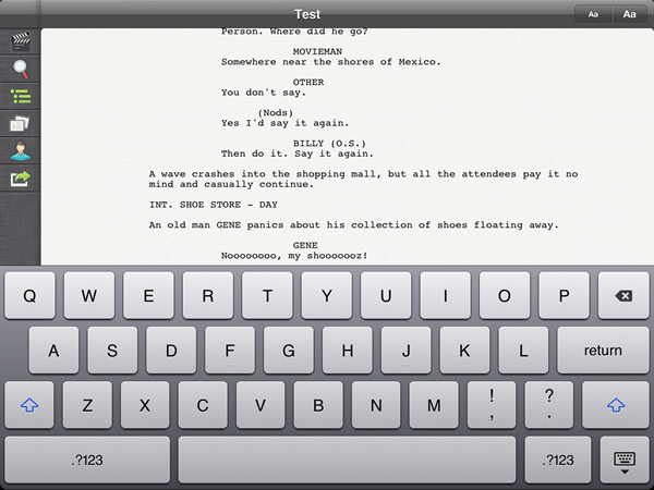 Scriptly For iPad